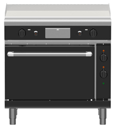 Waldorf Bold GPLB8910GE Electric Static Oven Low Back Gas 900 Griddle