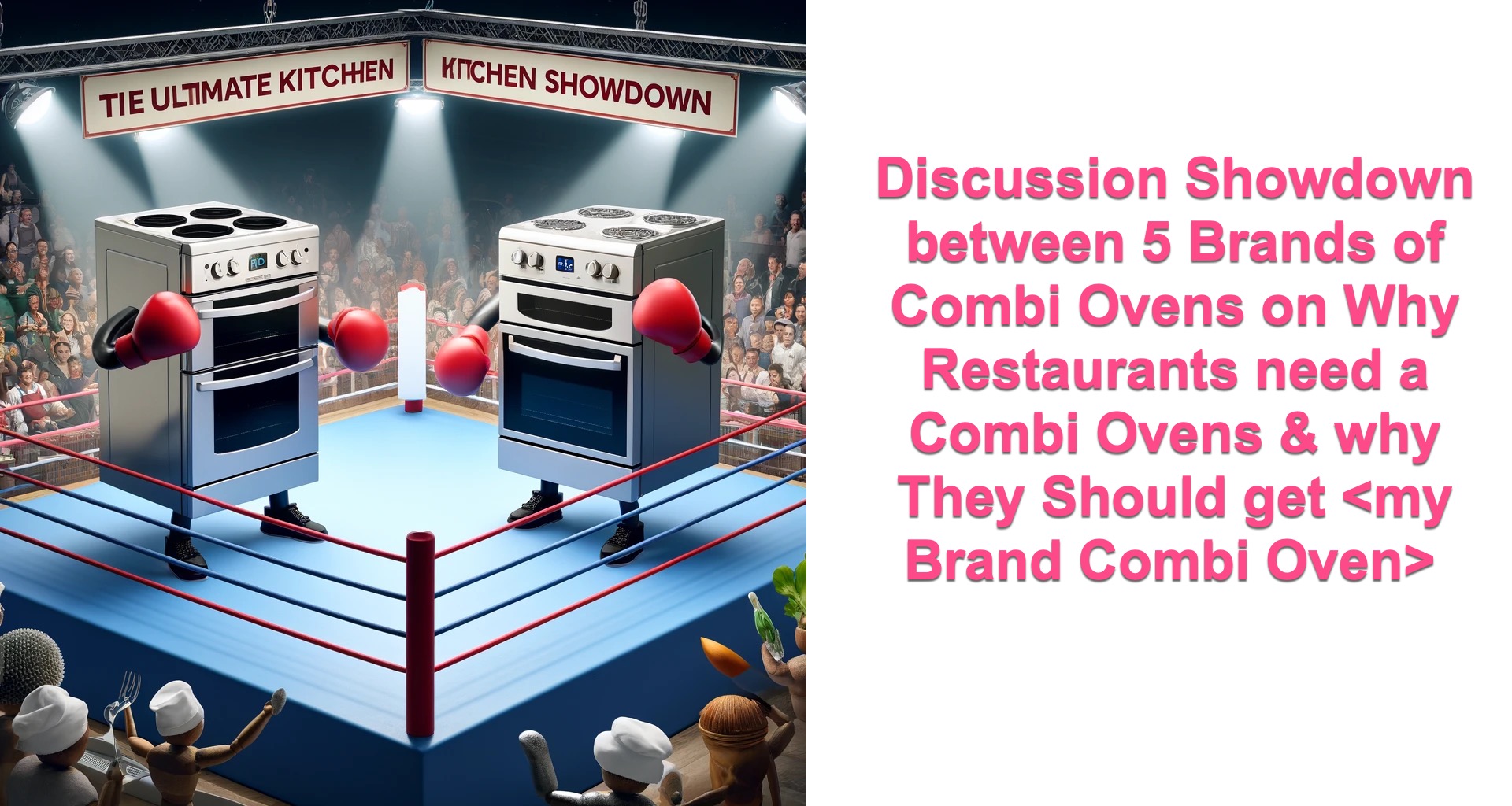 Showdown between 5 brands of Combi Ovens