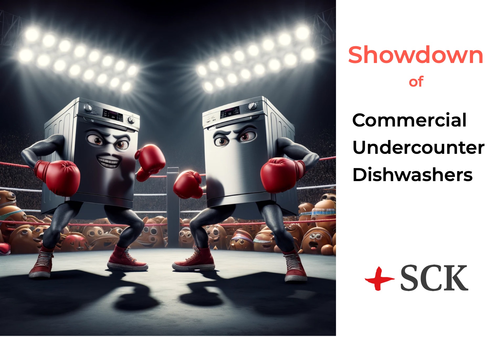Showdown between 3 brands of Commercial Undercounter Dishwashers
