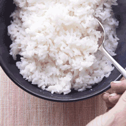 Nothing beats fluffy rice