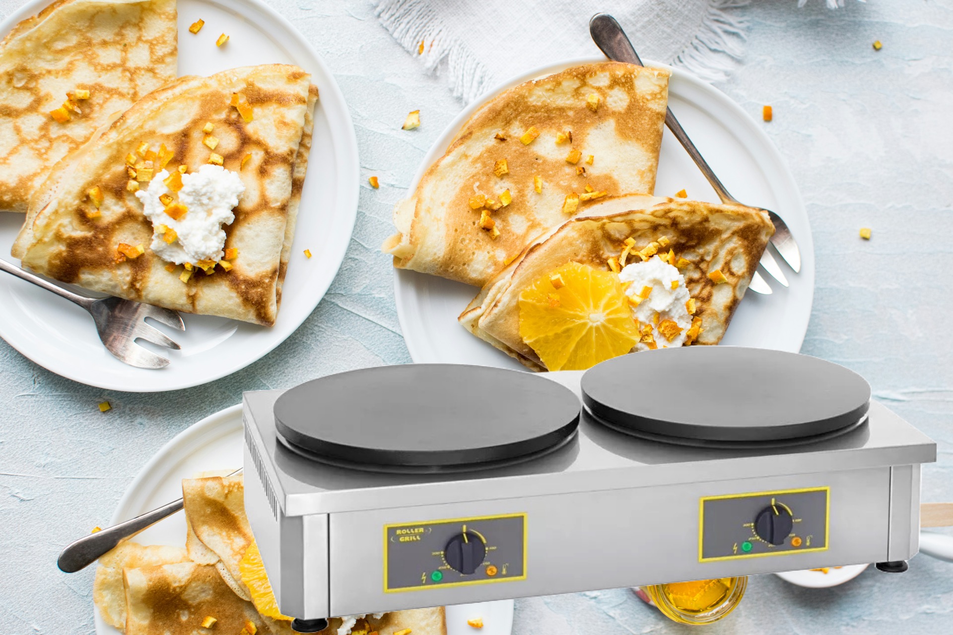 Perfect Crepes Every Time: The Roller Grill 400CDE Crepe Machines