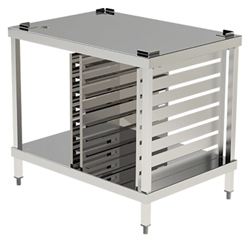 Giorik SPGI.MOV.CS.11 Combi Oven Stand with Tray Runners