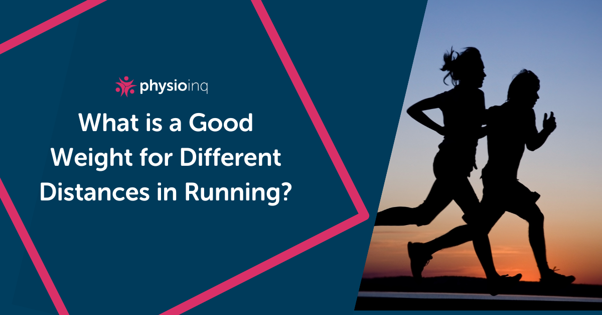 What is a Good Weight for Different Distances in Running?