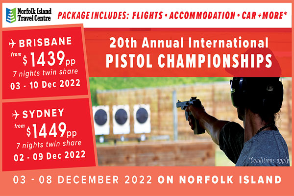 20th Anniversary – Norfolk Island Pistol Shooting Championships 2022