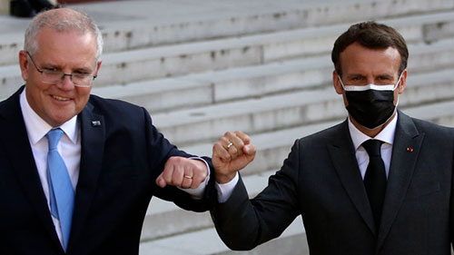 Macron vs Morrison - The Conversation