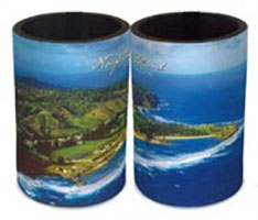 Stubby Cooler - Norfolk Island Map