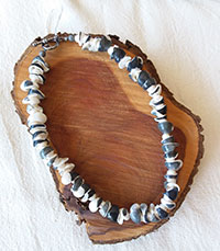 Short HiHi & Fresh water pearls necklace