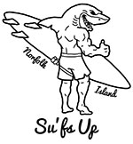 We Print to Order - Norfolk Island Surf up