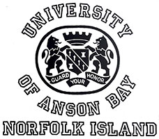 We Print to Order - Norfolk Island Universary