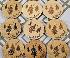 Norfolk Pine Coasters