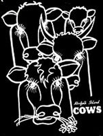 We Print to Order - Norfolk Island Cows