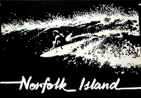 We Print to Order - Surfing on Norfolk Island