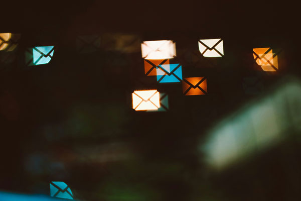 Why am I receiving an unverified message from a sender in my emails?
