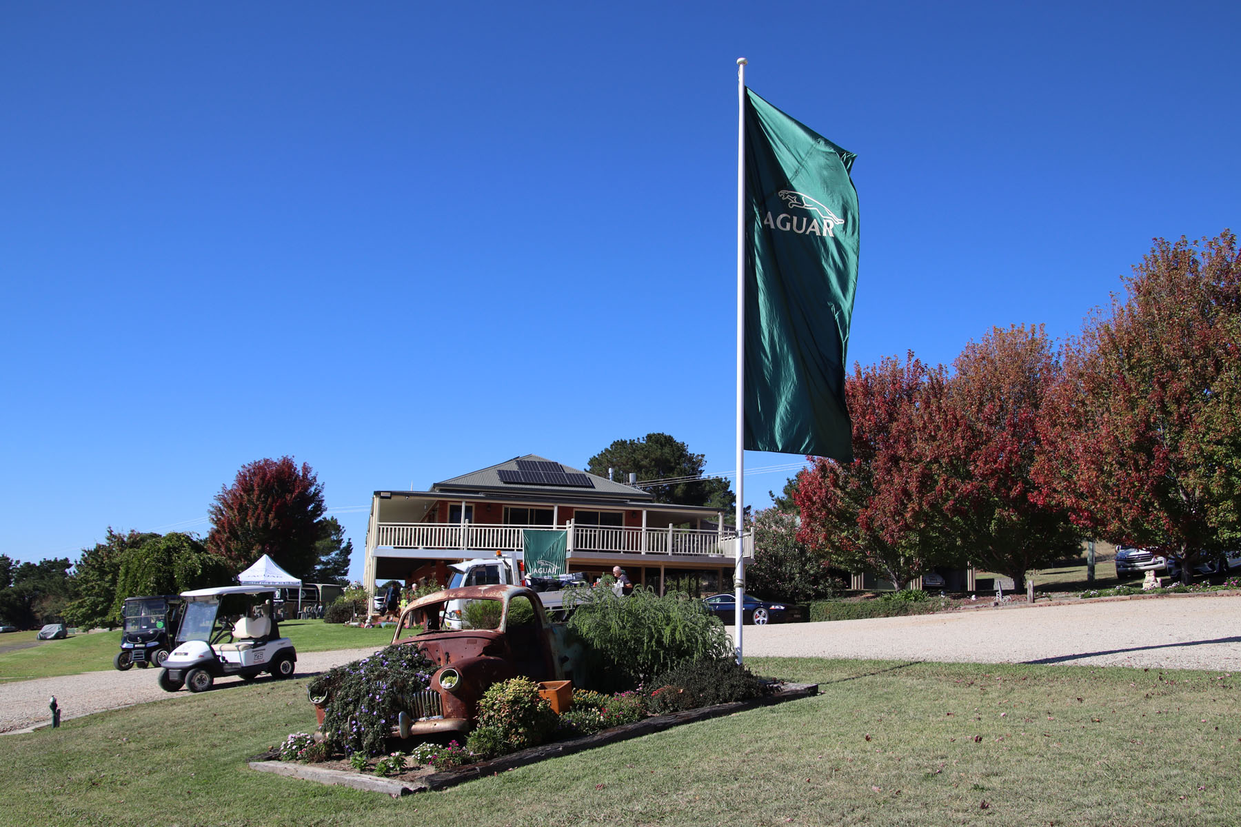 53rd Jaguar National Rally Registration Day on Mount Panorama 