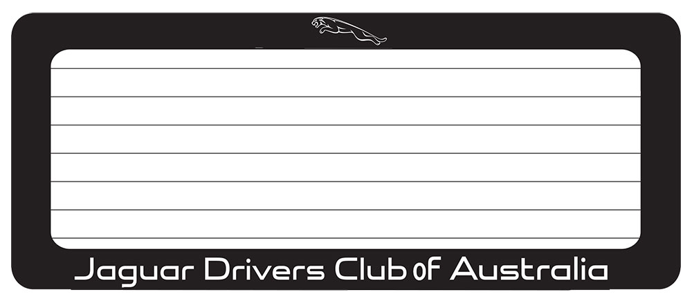 NSW Historical Number Plate Covers