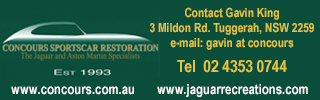 Concours Sportscar Restorations