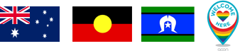 Marli and Moe acknowledge the traditional custodians of the land on which we work