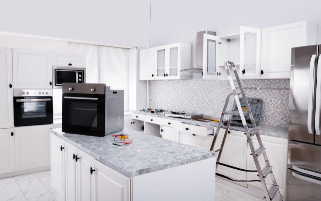 Oven Installation in a Modular Kitchen