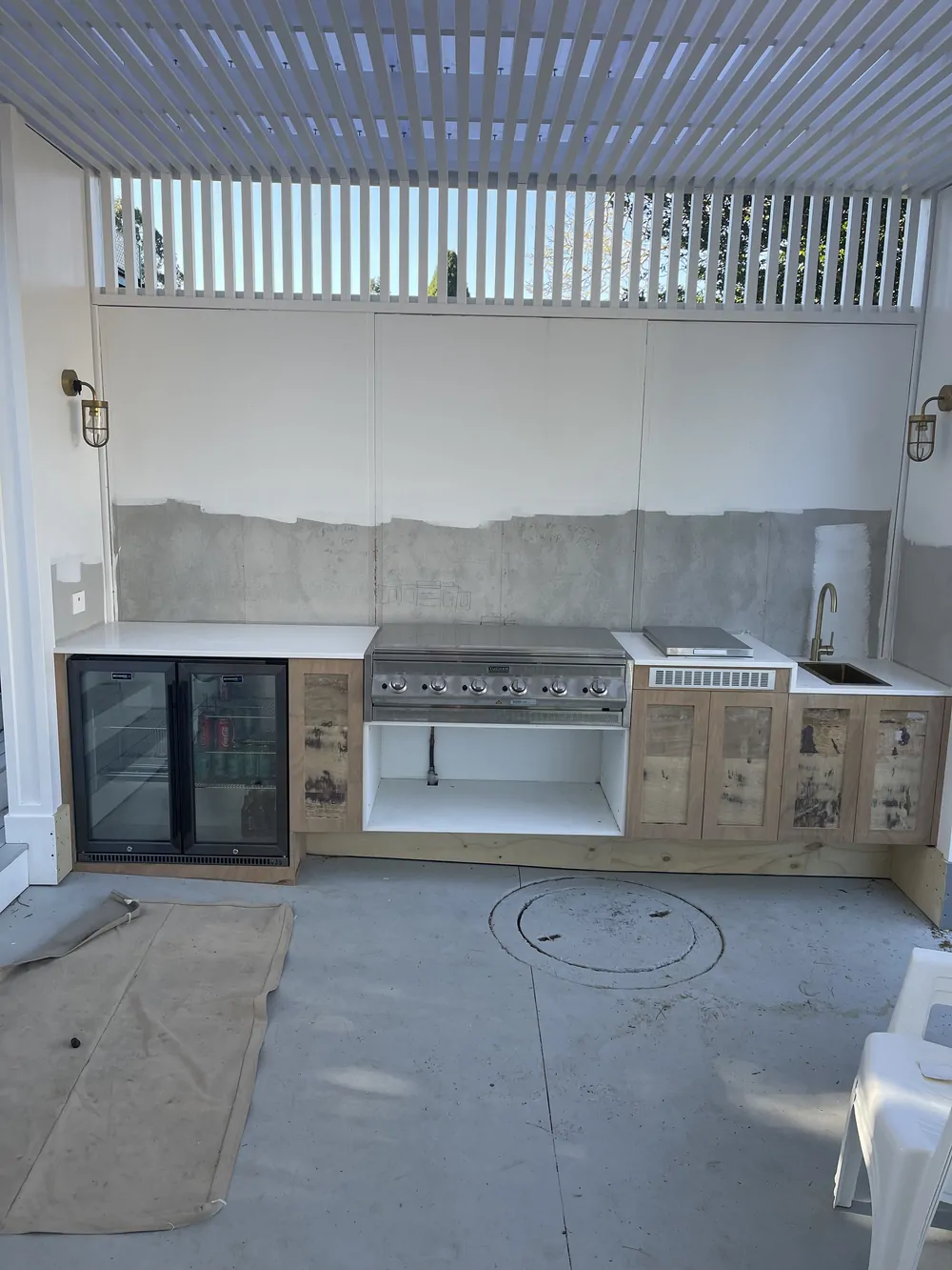 Gas Fitting Outdoor Kitchen