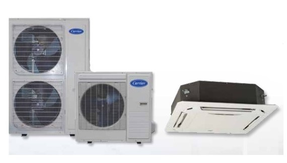 Carrier Cassette 4 way air con system
