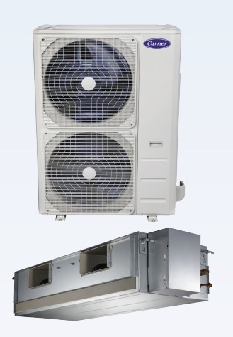 Carrier high static pressure ducted air con
