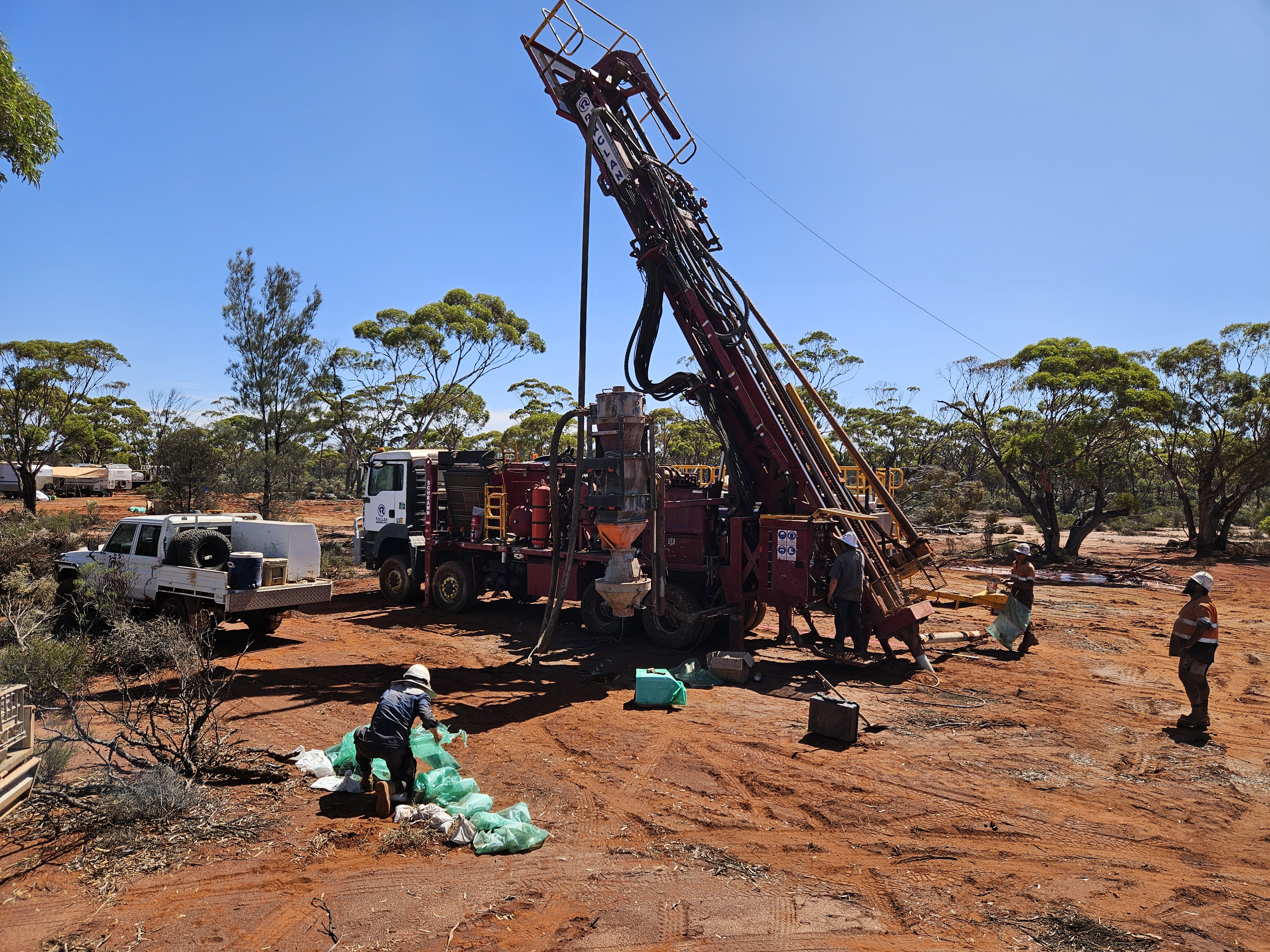 Drilling at Lucky Strike