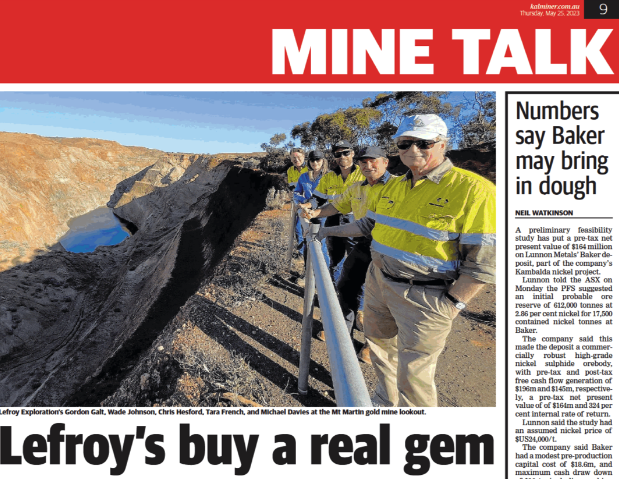 Lefroy's buy a real gem