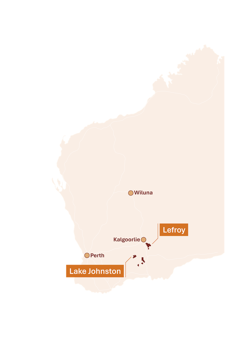 Lefroy Projects Map