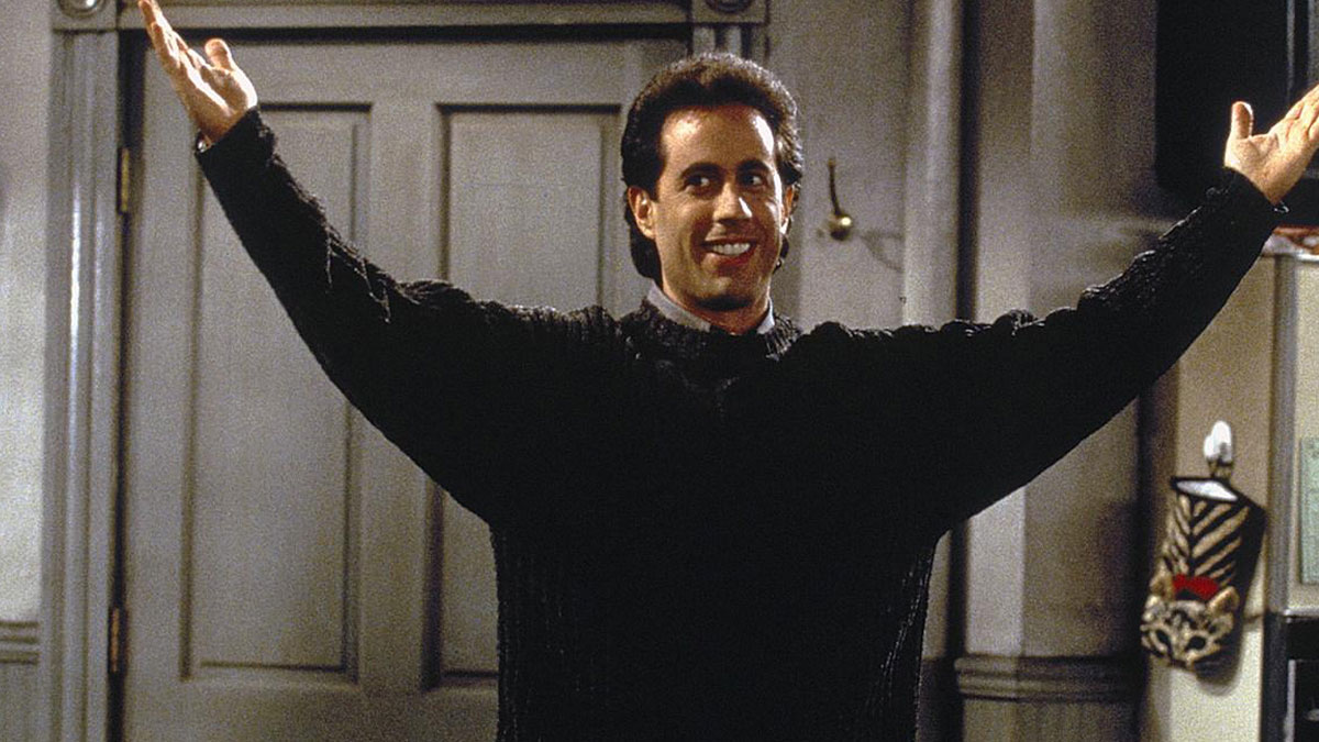 That's gold, Jerry! Gold! Pic: Jerry Seinfeld, Seinfeld NBC.