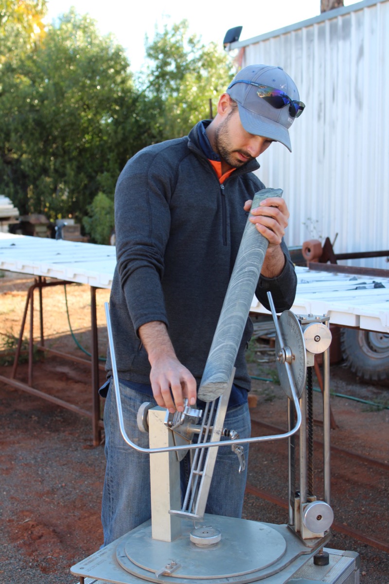 Diamond core logging