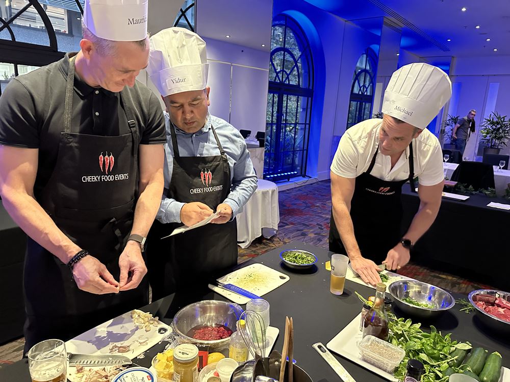 From Kitchen to Boardroom: Lessons Learned from Team Cooking Activities