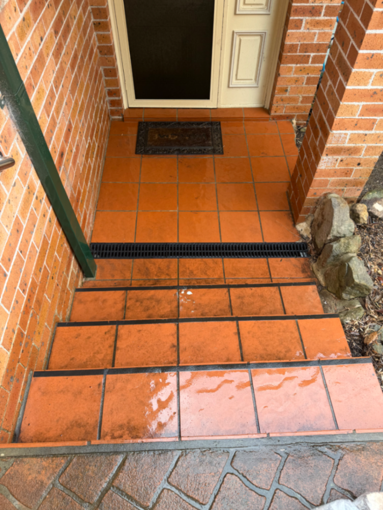 Entrance Strip Drain Installation Menai