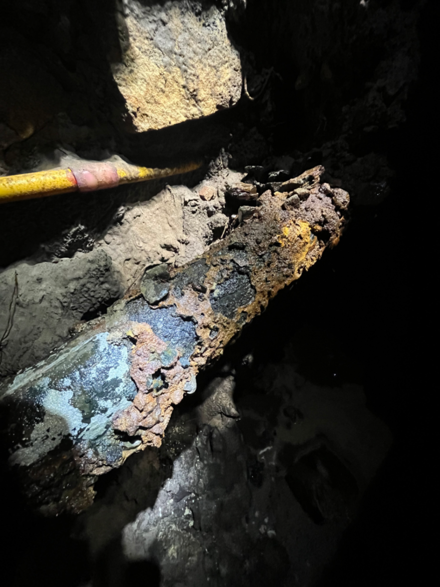 Alexandria Mandible st - fire hydrant supply repair