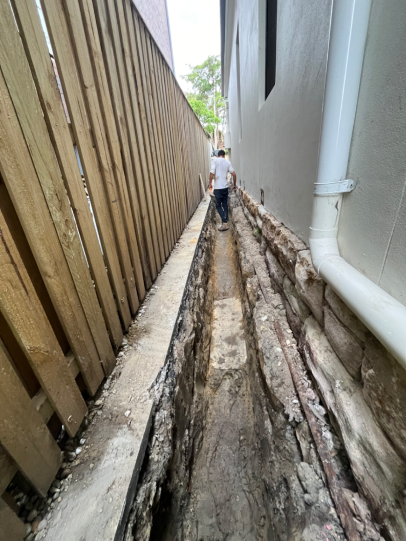 Subsoil Drainage Job In Mosman