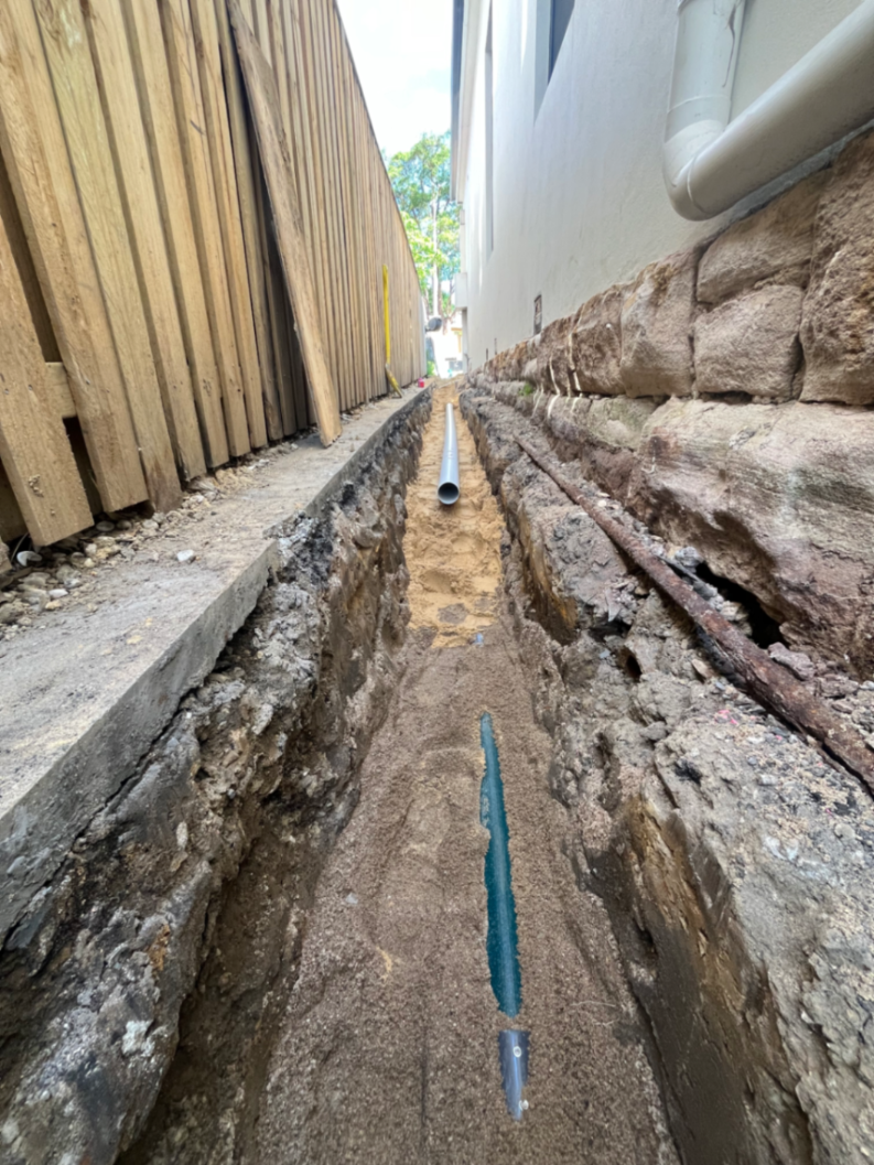 Subsoil Drainage Job In Mosman
