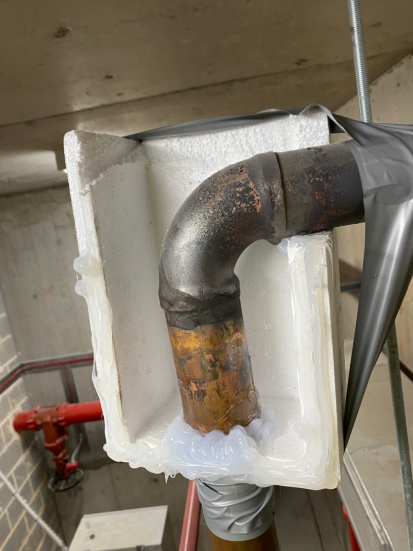 Pipe Freezing & Valve Installation Mascot