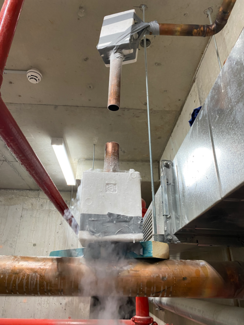 Pipe Freezing & Valve Installation Mascot