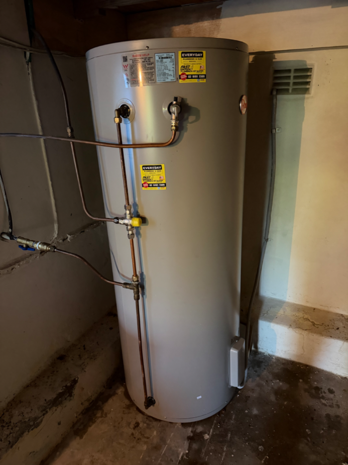 Hot Water Replacement Project in Miranda