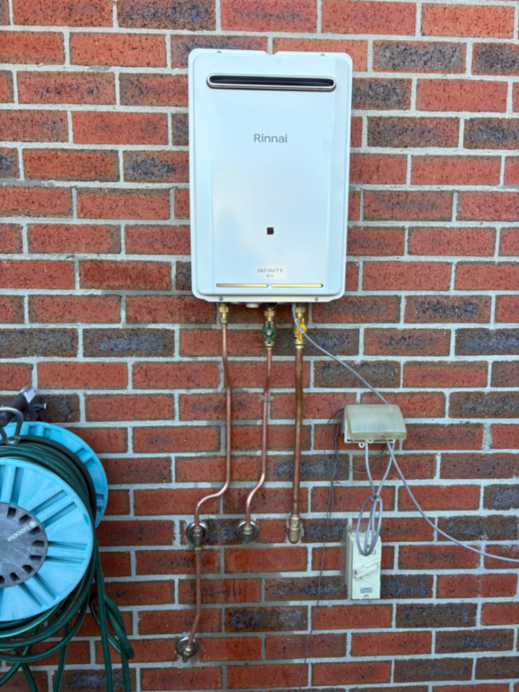 Hot water install  - Image 1