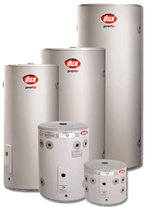 Dux electric hot water system range