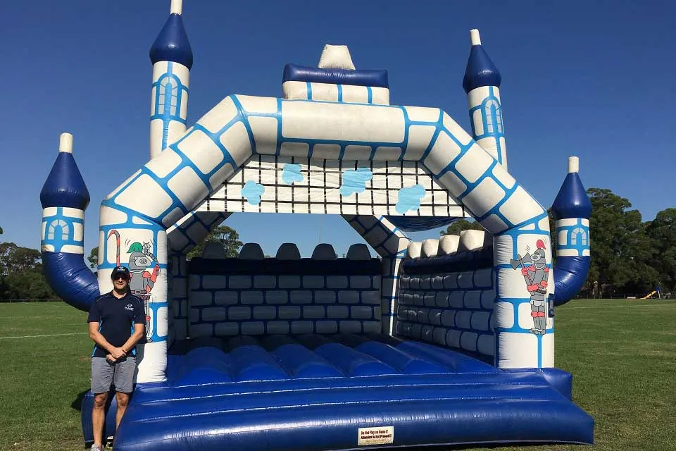 Jumping Castle in Action