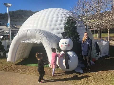 Inflatable igloo outlet