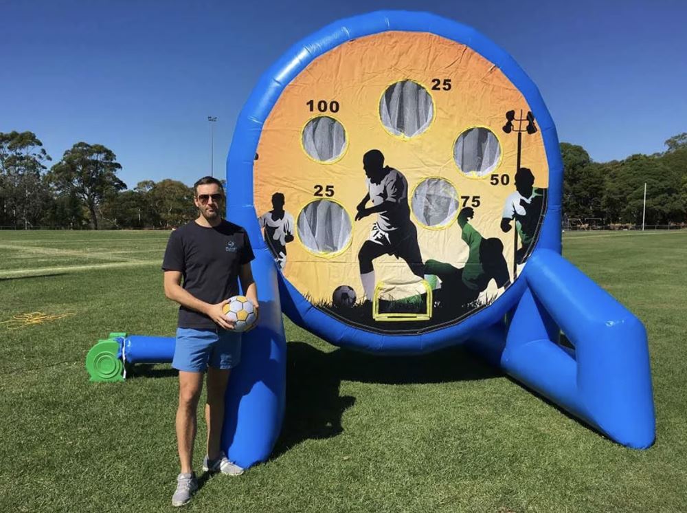 Kick it Up a Notch with the Soccer Skill Tester: Fun Sports Game for Hire in Sydney