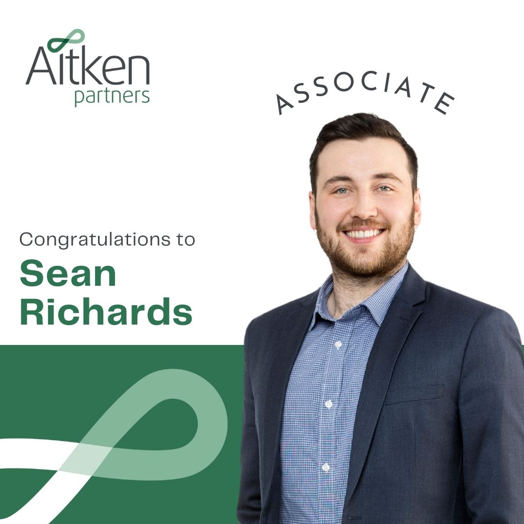 Aitken Partners Announces the Promotion of Sean Richards to Associate