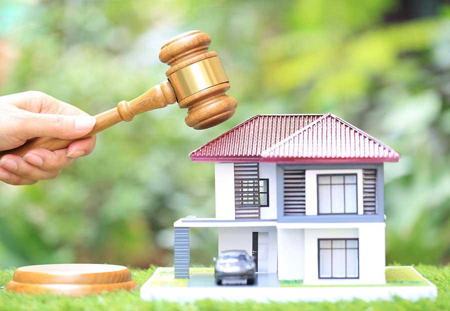 Buying residential property at an auction