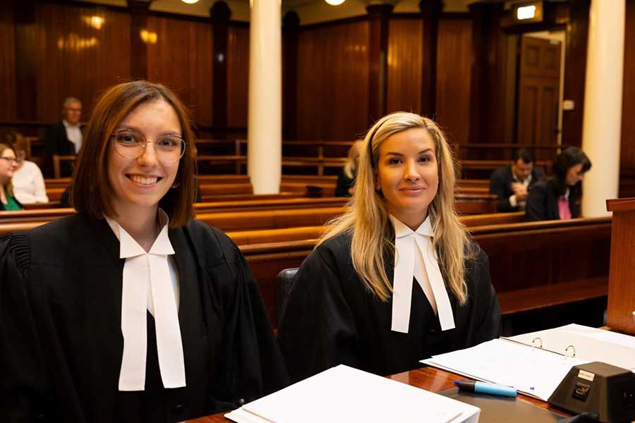 Aitken Partners team win the 2023 Grand Final of the Victorian Women Lawyer’s Warren Moot