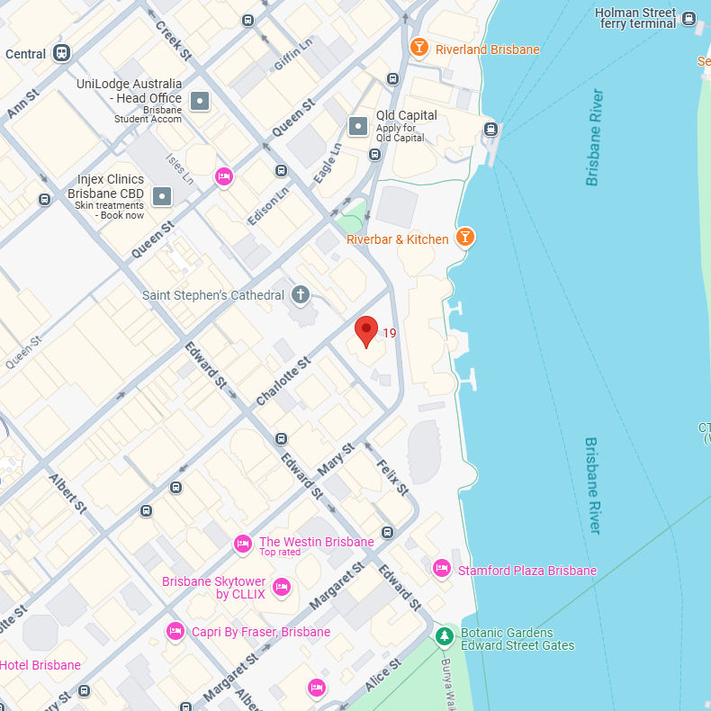 Brisbane map