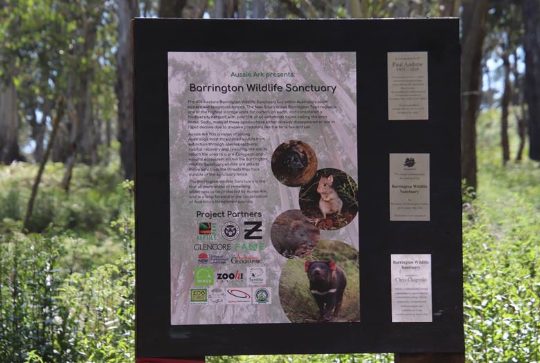 Official Opening of the Barrington Wildlife Sanctuary