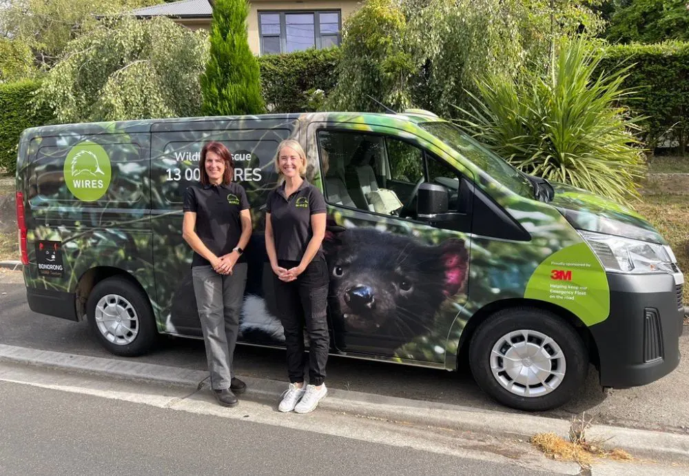 WIRES 2nd Wildlife Ambulance in Tasmania