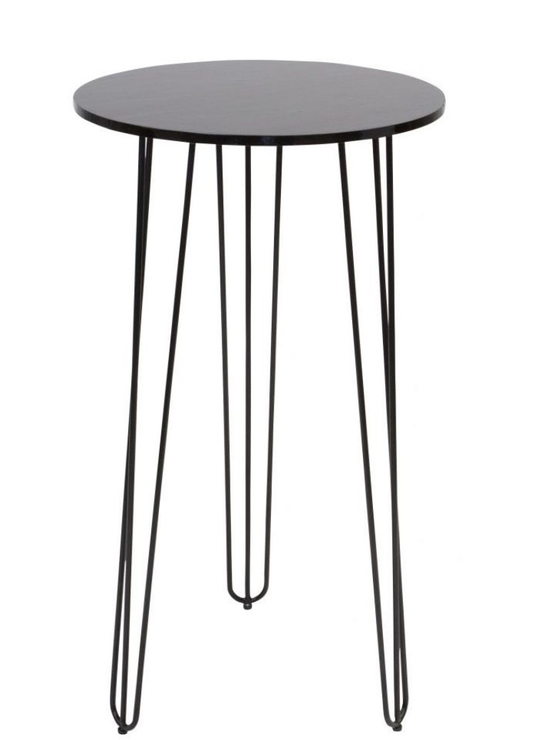Bar table Highpin black top